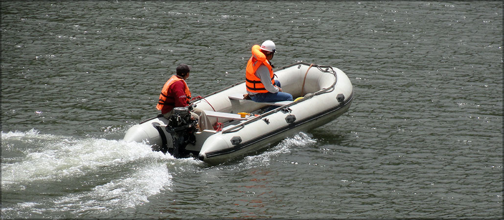 Servicio de Transporte Acuático para trabajos de Ingeniería